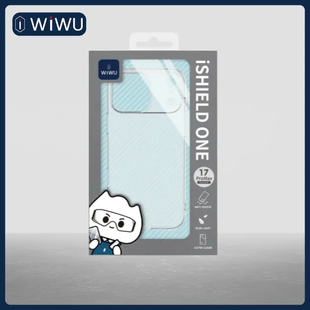 Wiwu ZCC-108 Ishield One 17 Pro Transparent Back Cover - Shopo.lk Sri Lanka