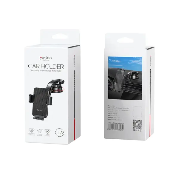 YESIDO C172 Dashboard Suction Car Phone Holder - photo 2 - Shopo.lk