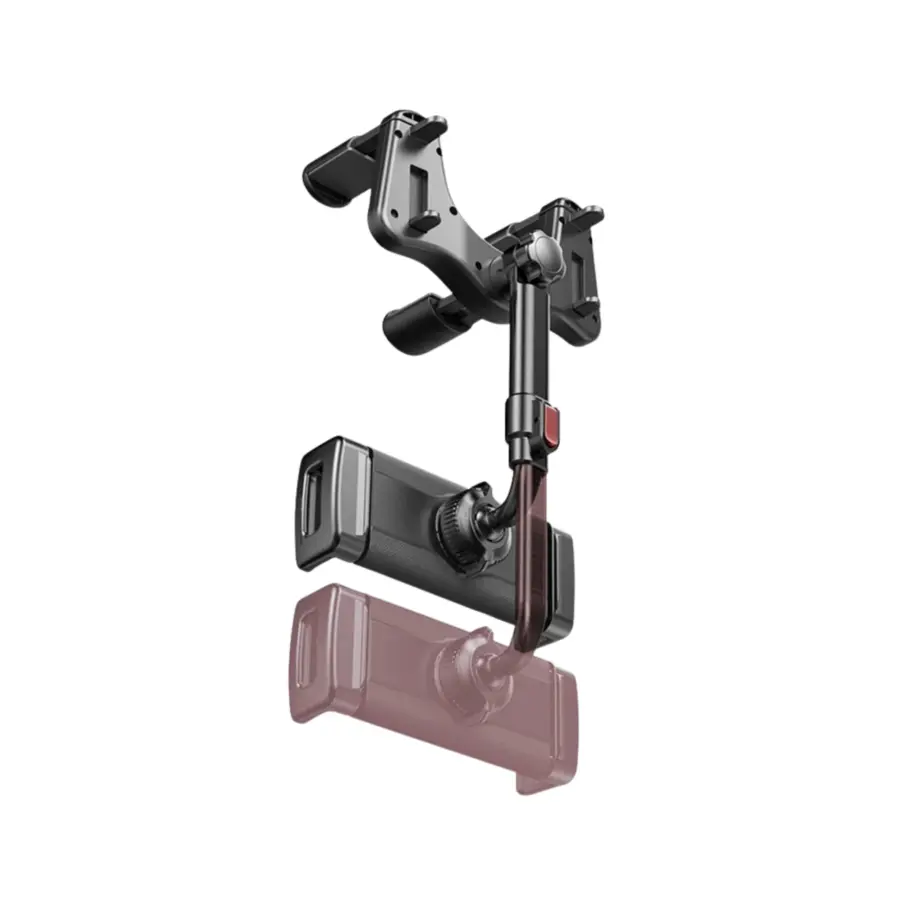 YESIDO C196 Rearview Mirror Car Phone Holder - photo 2 - Shopo.lk