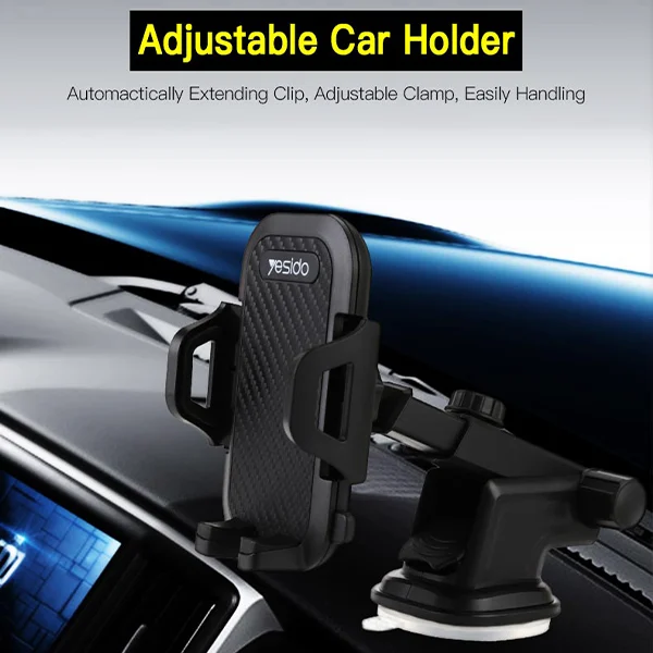 YESIDO C23 Universal Suction Car Phone Holder - photo 3 - Shopo.lk