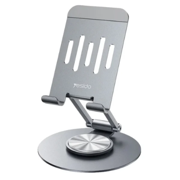 Yesido C299 360° Rotatable Aluminium Desktop Phone Stand - Shopo.lk Sri Lanka