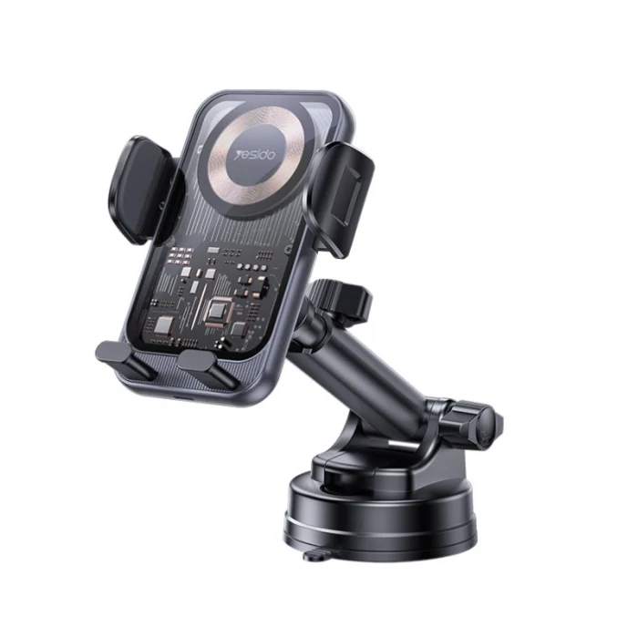 YESIDO C307 15W Wireless Charging Car Phone Holder - Shopo.lk Sri Lanka