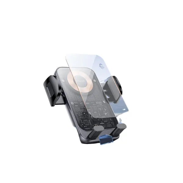 YESIDO C307 15W Wireless Charging Car Phone Holder - photo 2 - Shopo.lk