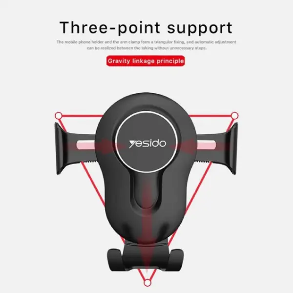 Yesido C44 Sucker Gravity Car Holder - photo 4 - Shopo.lk