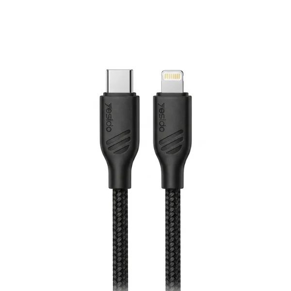 YESIDO CA176 27W USB-C to Lightning PD Fast-Charging Cable 1M - Shopo.lk Sri Lanka