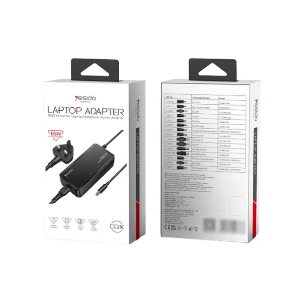 Yesido CG11K 65W Laptop Adapter - photo 3 - Shopo.lk