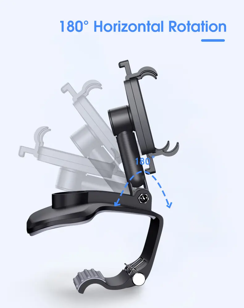 YESIDO Dashboard Holder 900 Degrees Rotation Multifunctional Mobile Phone Car Holder C101 - photo 5 - Shopo.lk