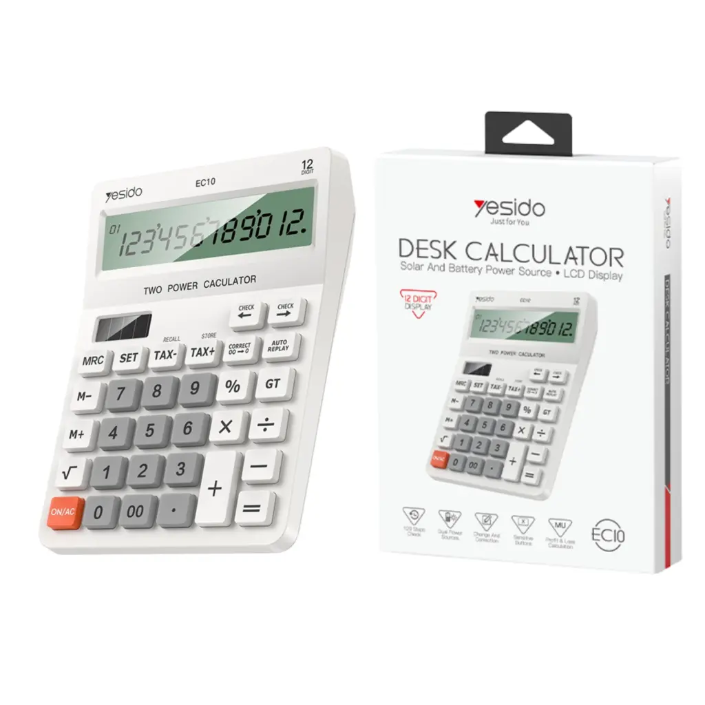 Yesido EC10 Desk Calculator - photo 2 - Shopo.lk