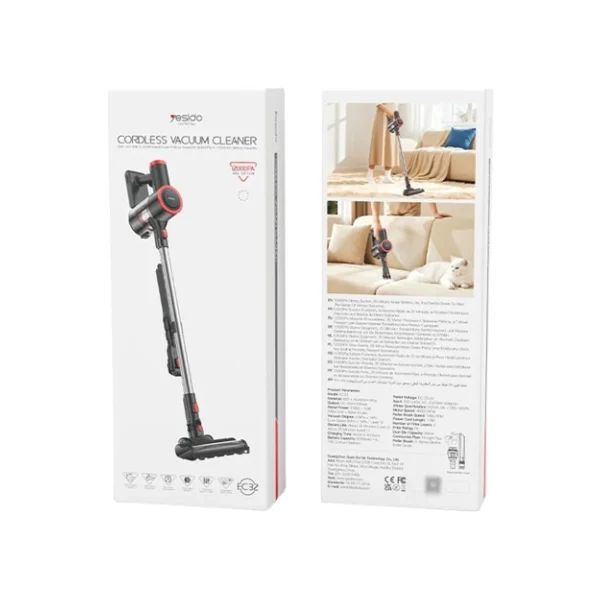 YESIDO EC32 Cordless Handheld Vacuum Cleaner - photo 5 - Shopo.lk
