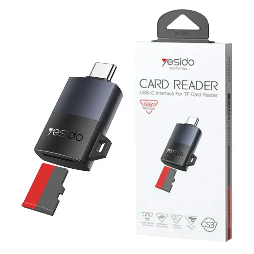 Yesido GS37 USB-C Card Reader - photo 2 - Shopo.lk
