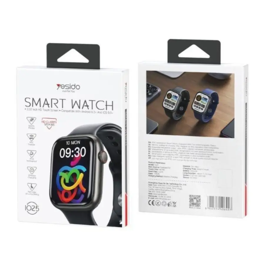 Yesido IO25 HD Clarity Smartwatch - photo 3 - Shopo.lk