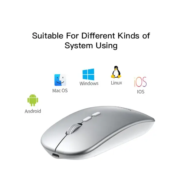Yesido KB15 Portable Rechargeable Wireless Mouse - photo 2 - Shopo.lk