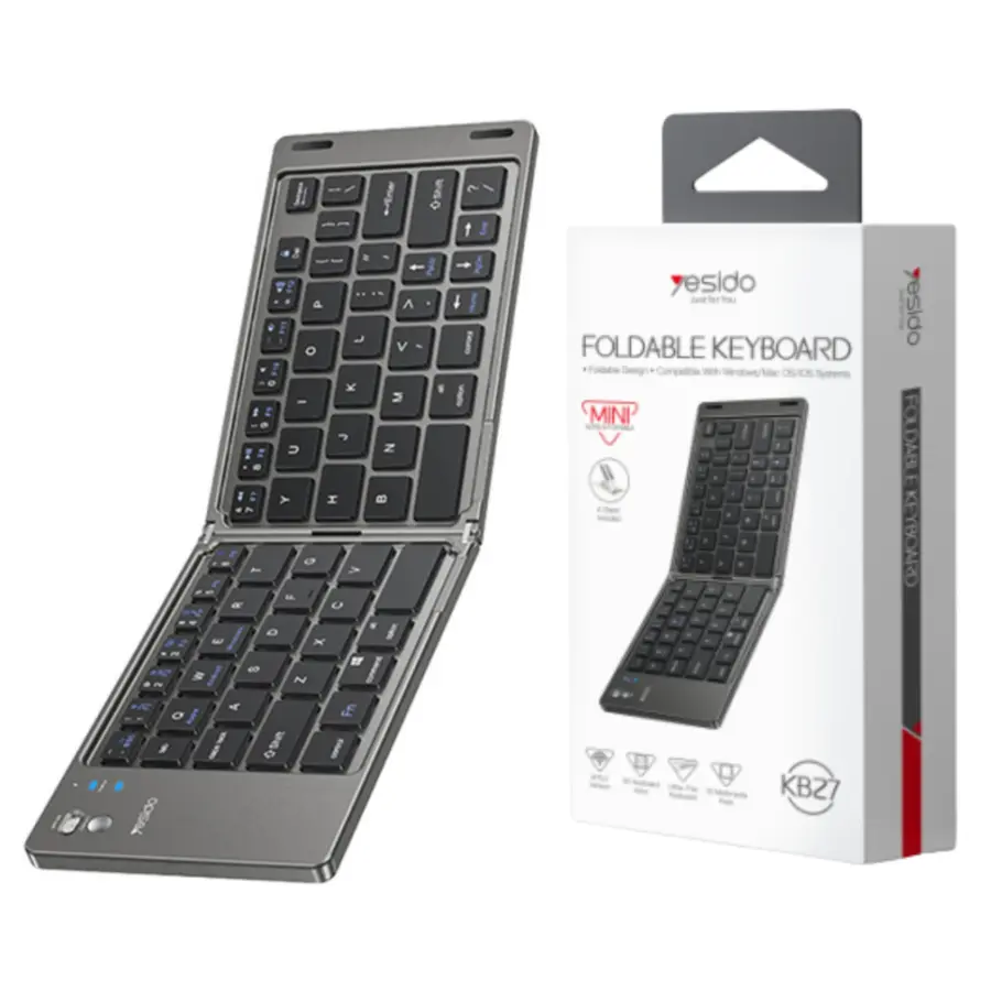 Yesido KB27 Wireless Foldable Keyboard - photo 2 - Shopo.lk