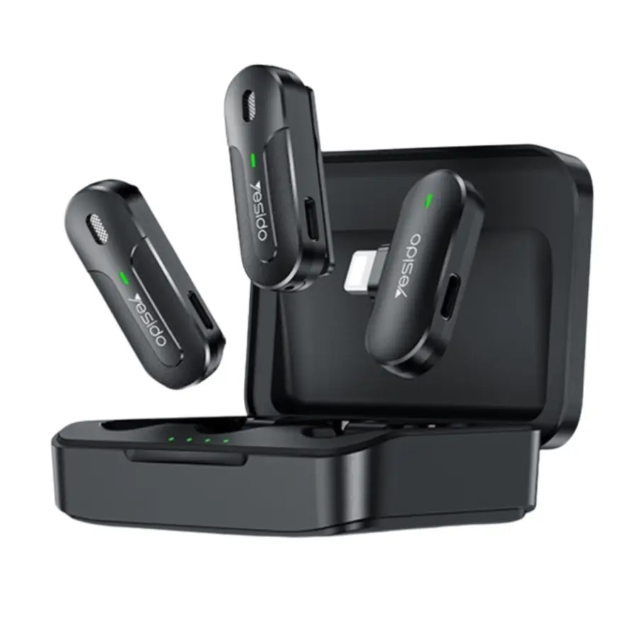 YESIDO KR16 Wireless Lavalier Lightning Microphone System - Shopo.lk Sri Lanka