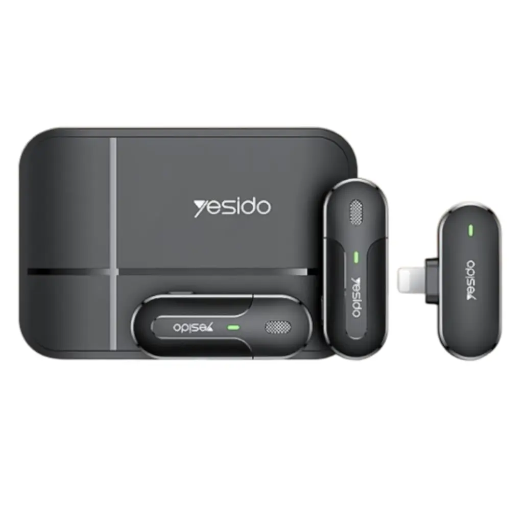 YESIDO KR16 Wireless Lavalier Lightning Microphone System - photo 2 - Shopo.lk