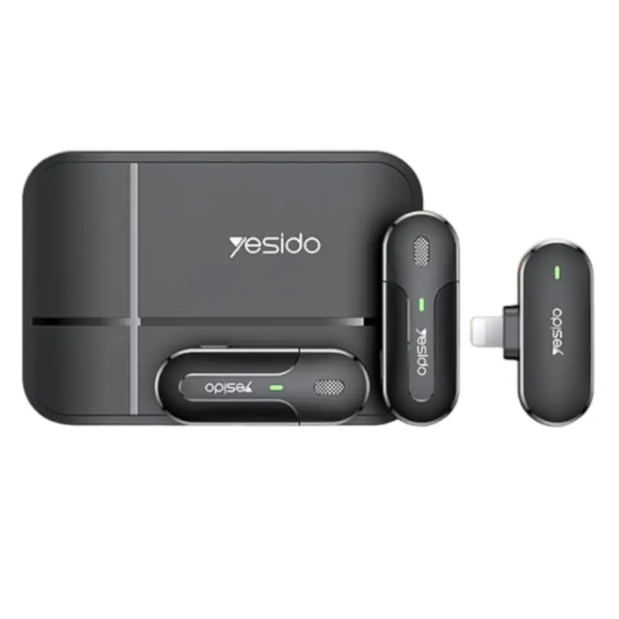 YESIDO KR16 Wireless Lavalier Lightning Microphone System - photo 2 - Shopo.lk