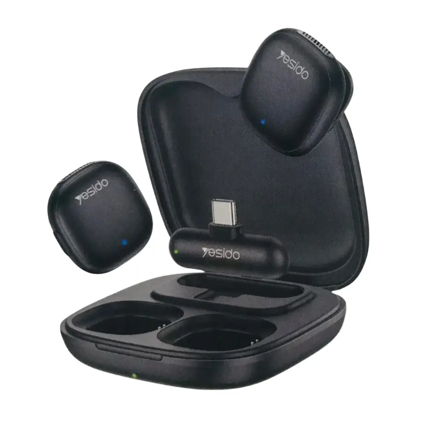 Yesido KR21 Mini Lavalier Mic Type - C - Shopo.lk Sri Lanka
