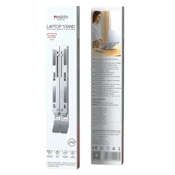 Yesido LP07 Foldable Laptop Stand - photo 3 - Shopo.lk