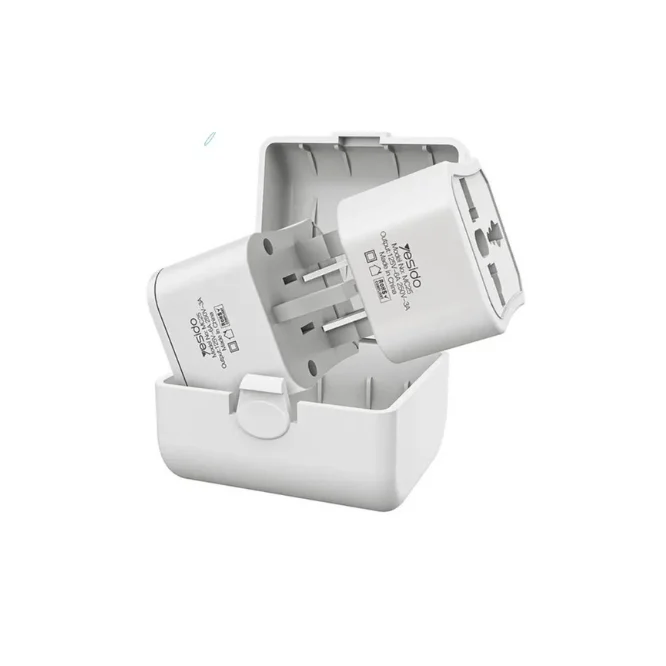 Yesido MC25 Travel Adapter Plug Kit - Shopo.lk Sri Lanka