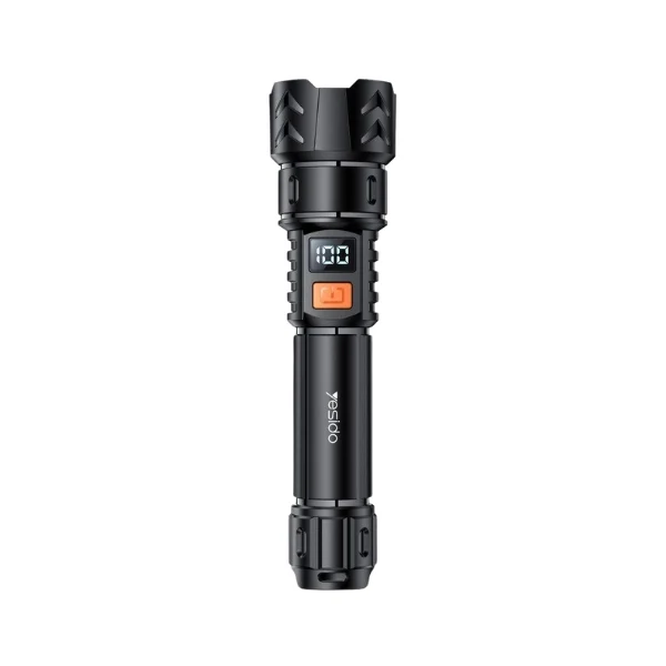 Yesido TC10 Rechargeable LED Flashlight Torch - Shopo.lk Sri Lanka