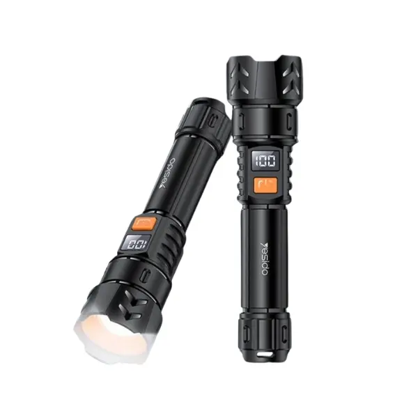 Yesido TC10 Rechargeable LED Flashlight Torch - photo 3 - Shopo.lk