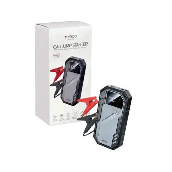 Yesido VC11 6000mAh Car Jump Starter & Portable Power Bank - photo 2 - Shopo.lk