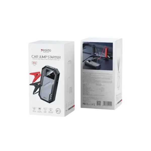 Yesido VC11 6000mAh Car Jump Starter & Portable Power Bank - photo 3 - Shopo.lk