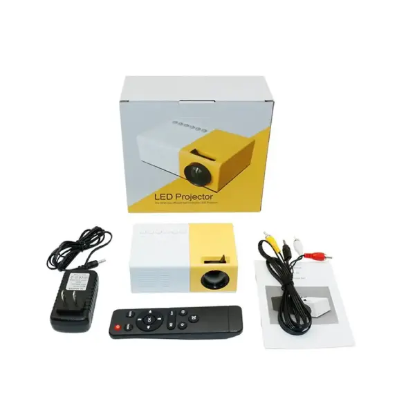 YG300S Yellow Mini Projector - Shopo.lk Sri Lanka
